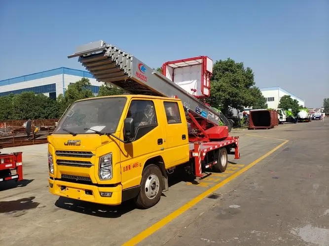 通江附近云梯车出租 砂石搬运